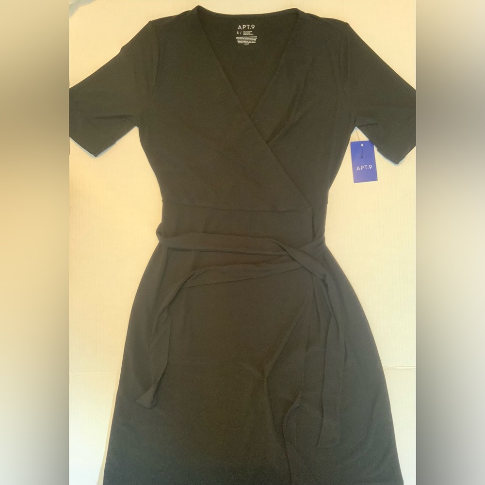 Apt. 9 Elegant Black Midi Dress